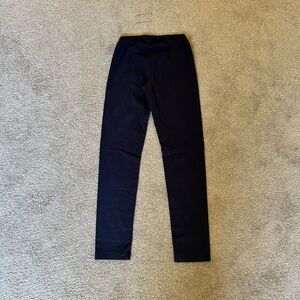 Hanna Andersson navy blue leggings, sz 10.